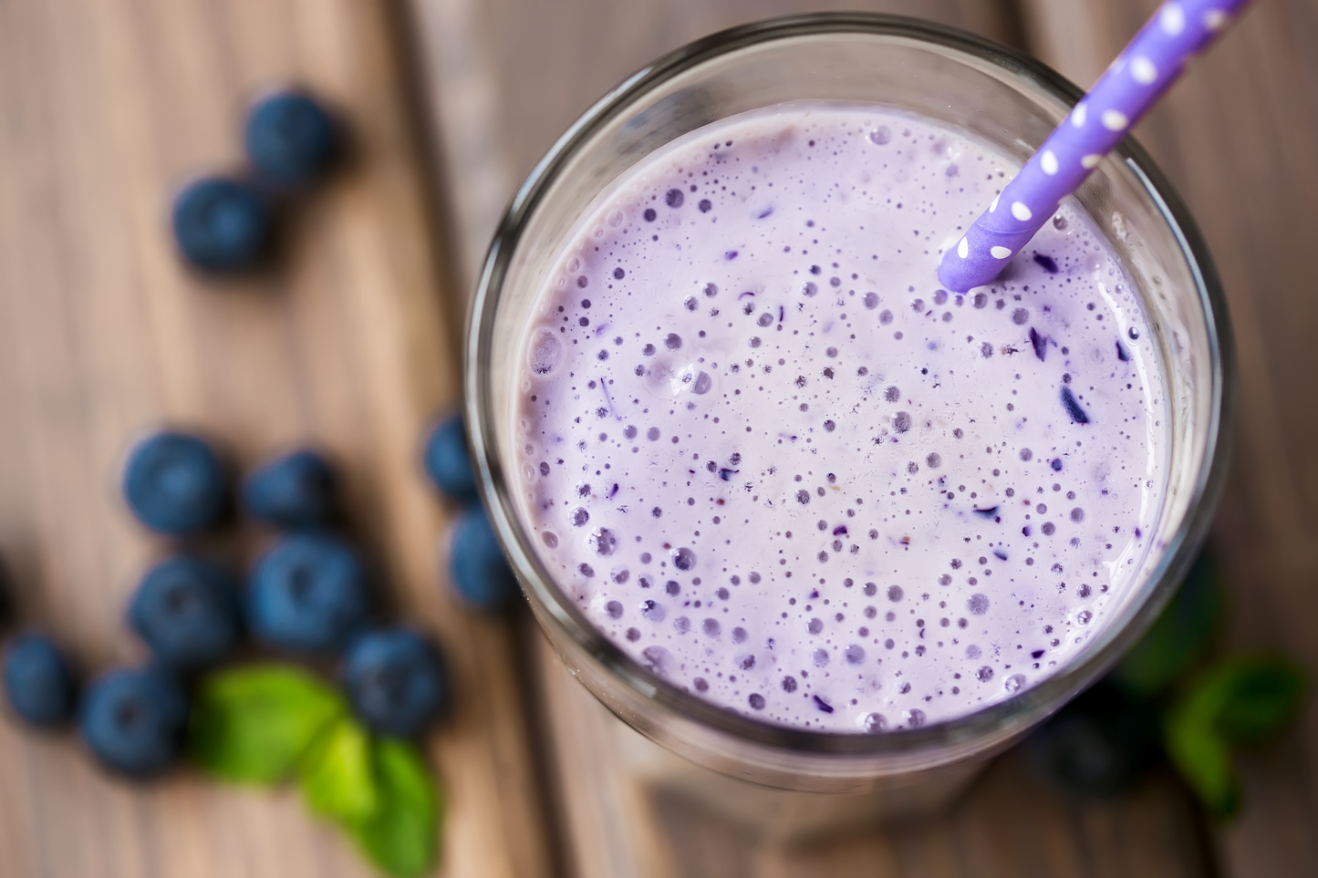 Plant Based Blueberry Smoothie