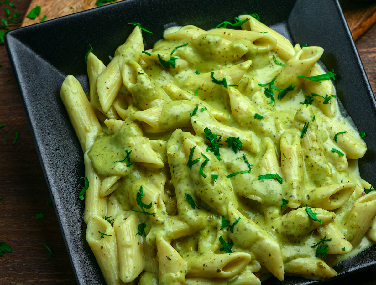 plant based creamy mac and cheese