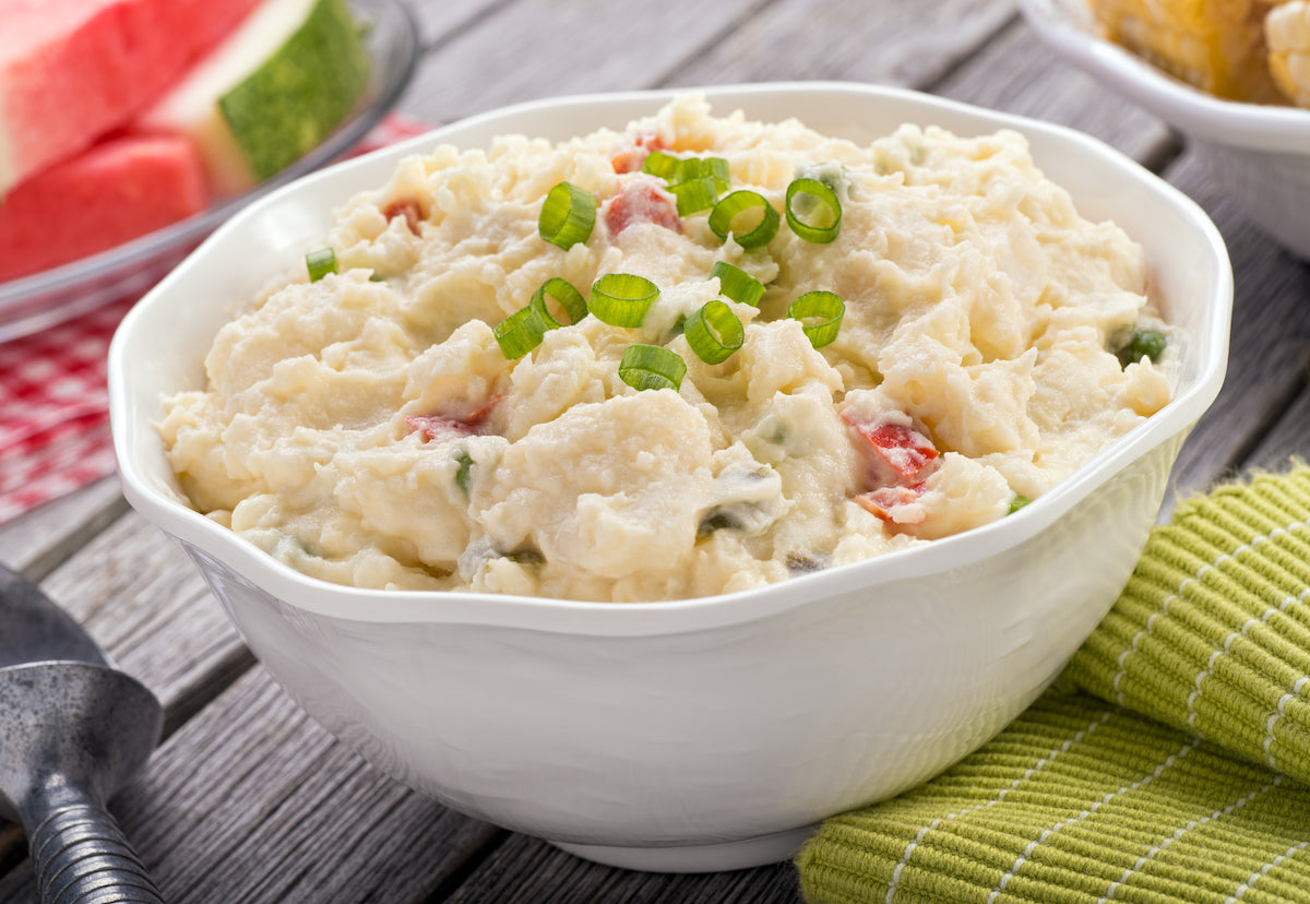 Healthy vegan ranch potato salad (no oil!) – MamaSezz