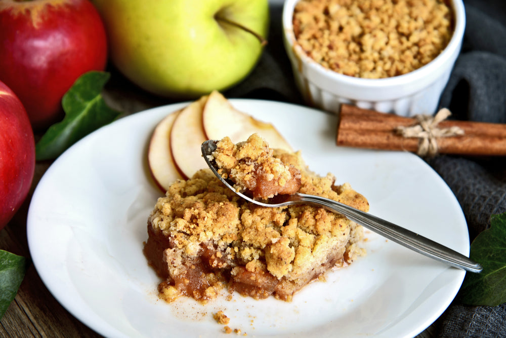 plant based apple crisp