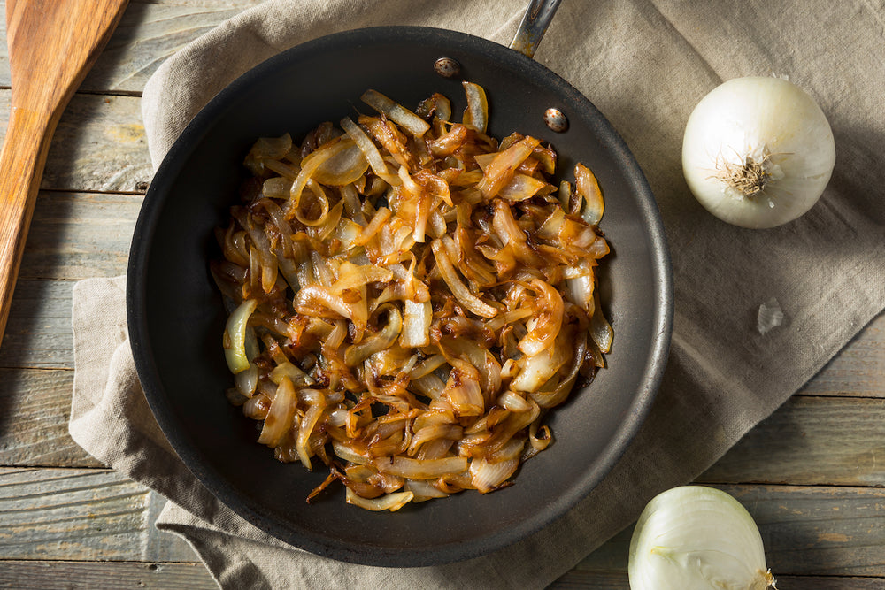 caramelized onions without oil