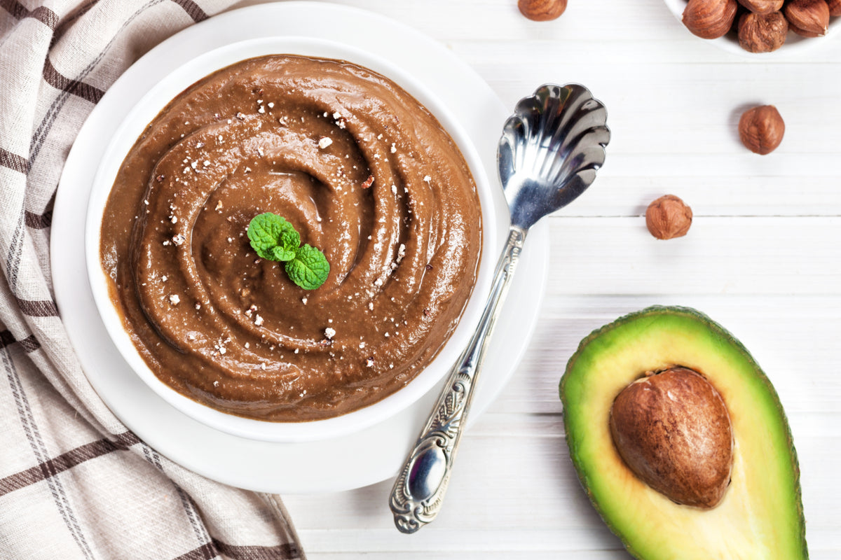 MamaSezz Recipe vegan chocolate avocado pudding