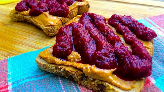 beets and peanut butter