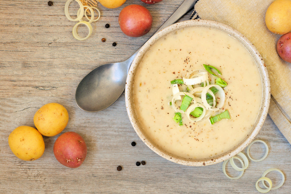 Dairy-Free Potato Leek Soup Recipe