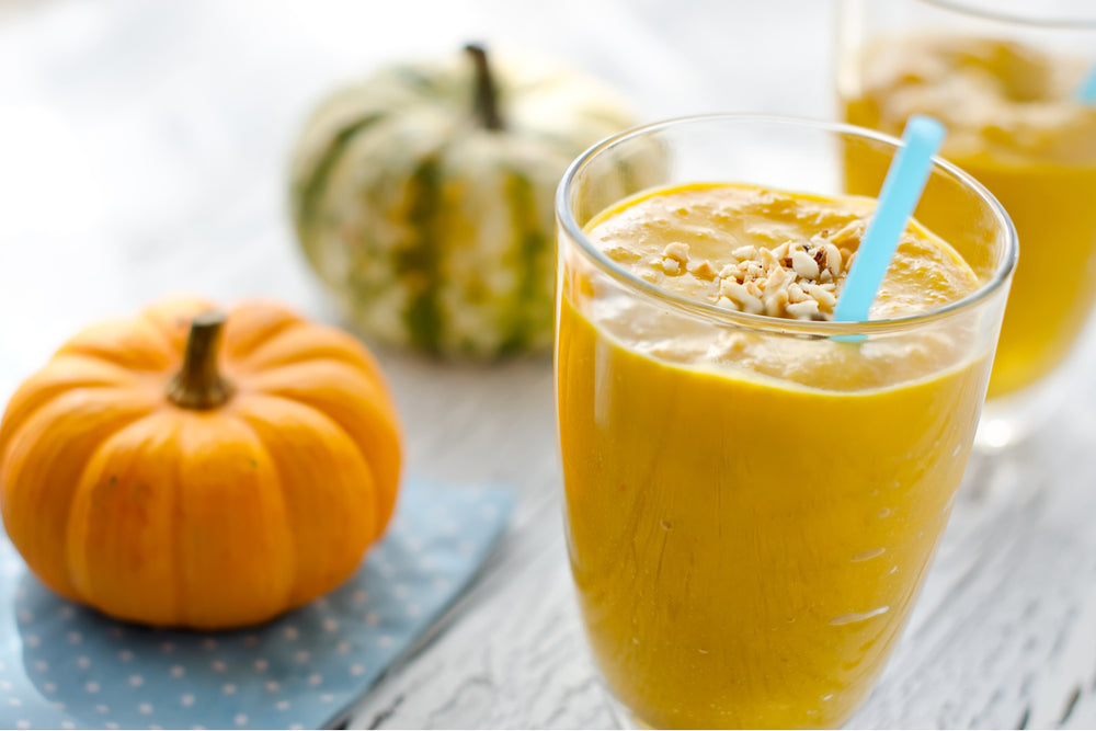 plant based pumpkin spice shake