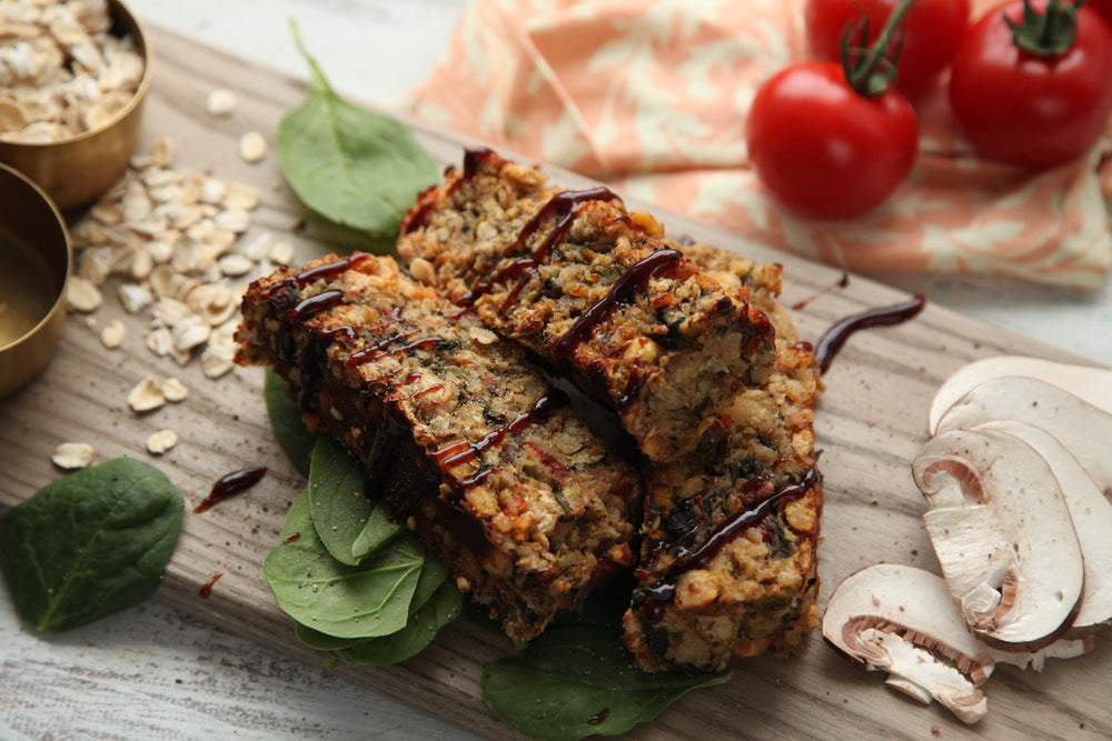 Plant based veggie loaf