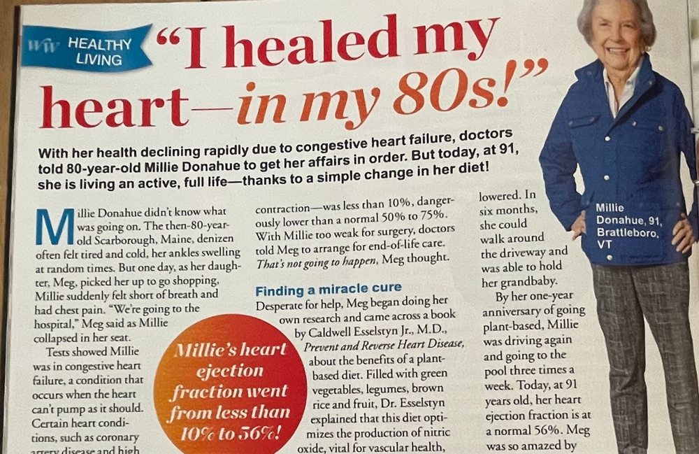 I healed my heart in my 80's