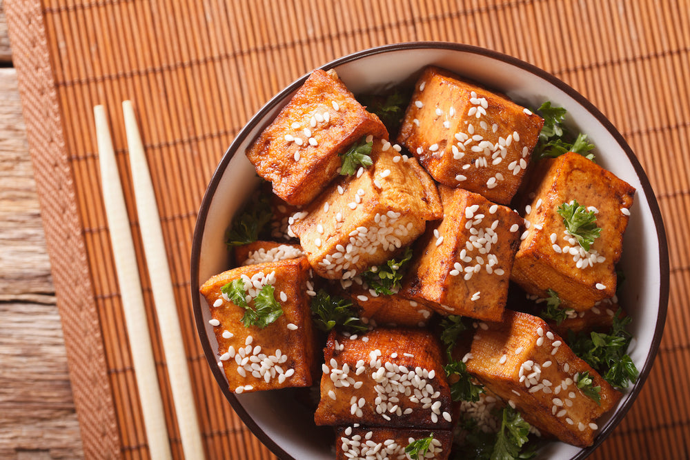 Tofu sesame