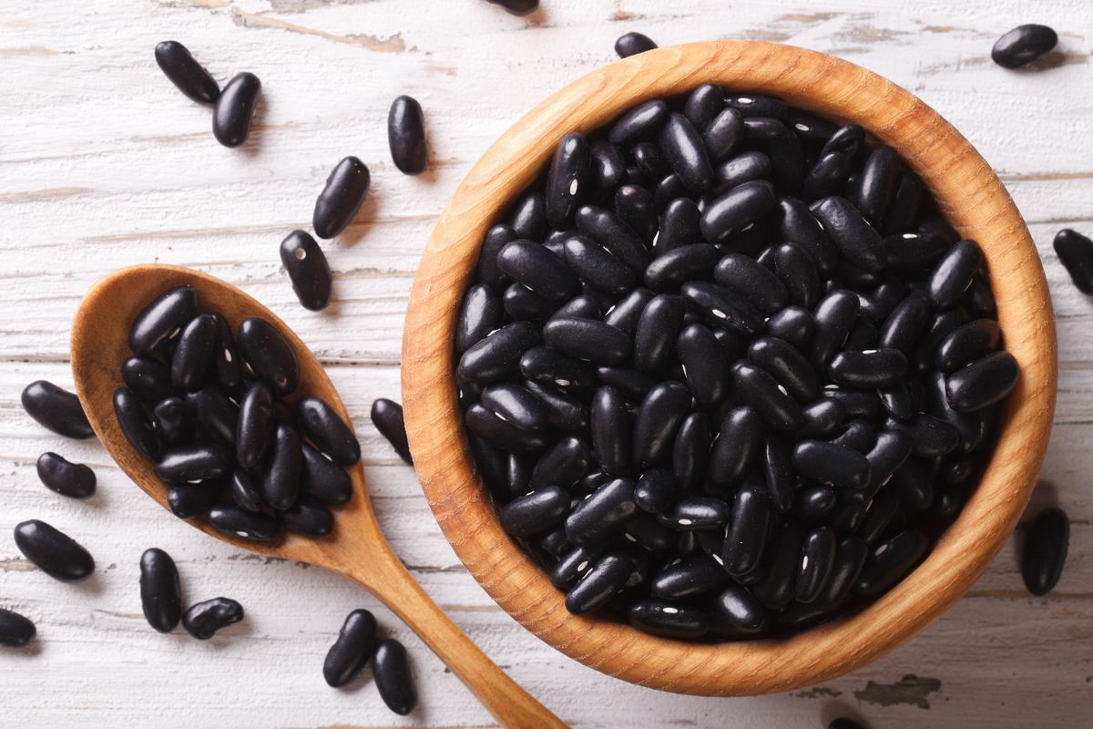 vegan plant based black bean bowl
