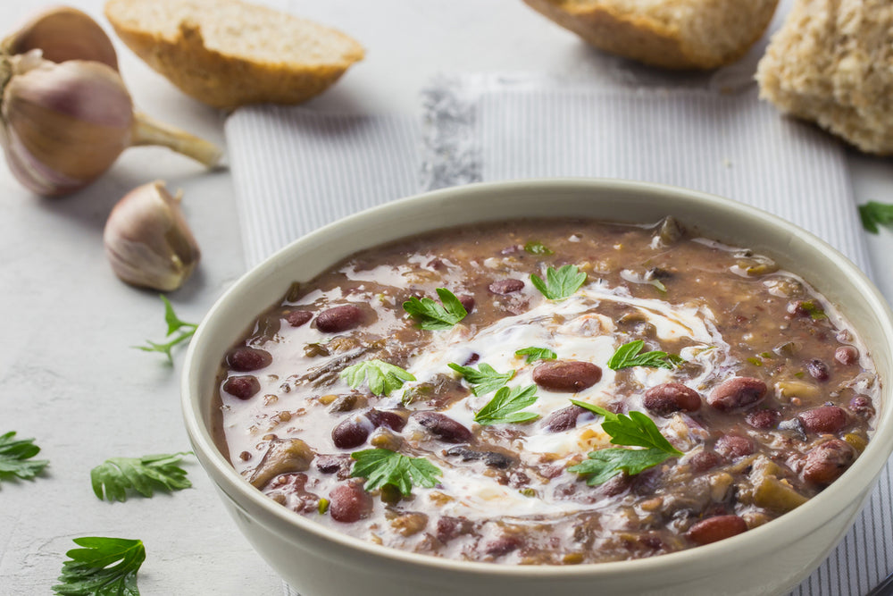 Black Bean Soup plant-based meals