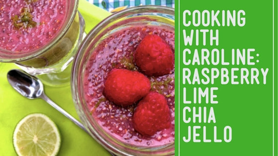 Plant Based Dessert Raspberry Lime Chia