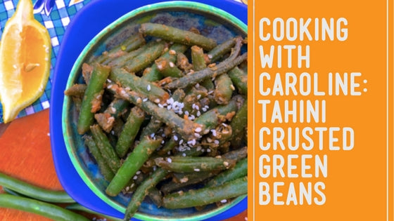 Plant-Based Side Dish: Garlic Tahini Green Beans