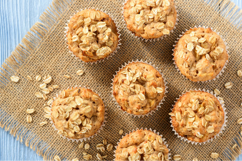Plant Based Oatmeal Muffins