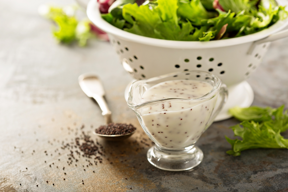 oil free lemon garlic dressing