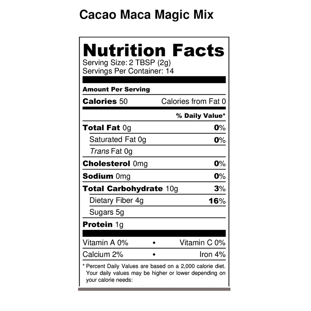 
                  
                    Cacao Maca Magic Superfood Mix
                  
                