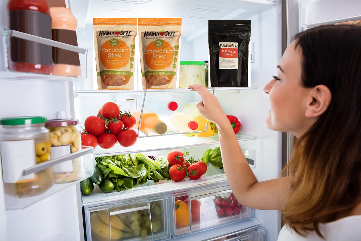 vegan weight loss meal plan fridge