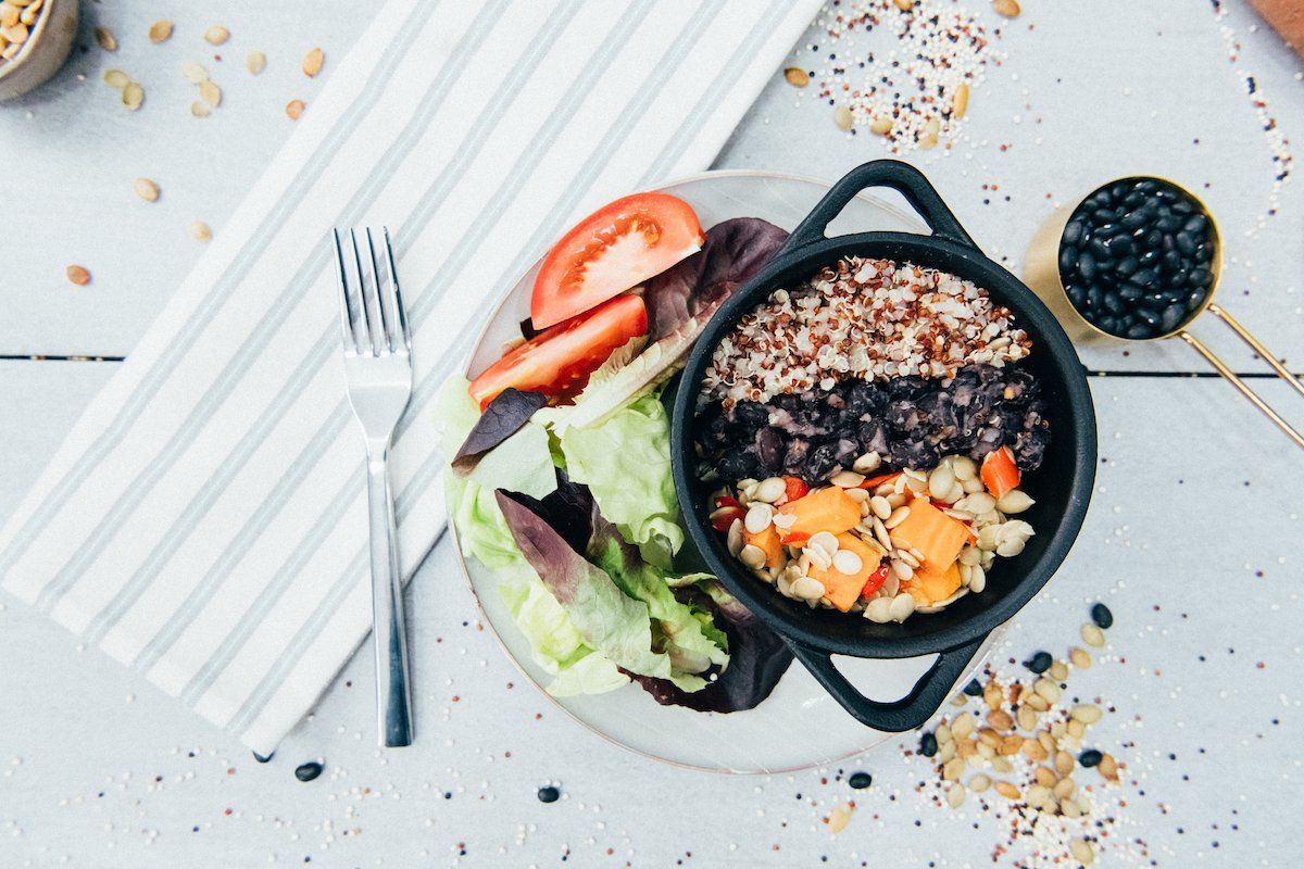MamaSezz Quinoa Stack whole food plant based meals