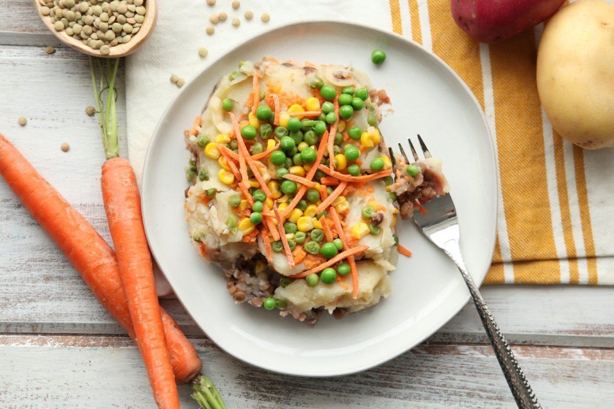 MamaSezz plant based Gardeners Pie