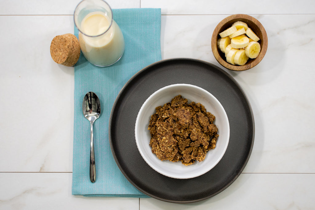 MamaSezz whole food plant based prepared meals no-oil Granola